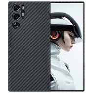 เคสคาร์บอนไฟเบอร์อัจฉริยะสำหรับ Redmagic 10 Pro 9S 9 Pro + ฝาครอบแบบบางน้ำหนักเบา