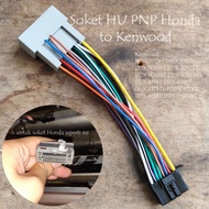 Soket PNP Honda 2013-2016 ke HU Kenwood DMX 7706S DMX 7522S DDX 7017BT
