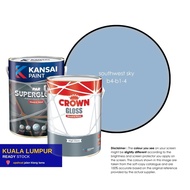 1 Liter and 5 Liter - SOUTHWEST SKY B4-B1-4, Kansai Paint, Crown Gloss / PAR Supergloss (Solvent Bas