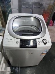 二手中古大同14公斤洗衣機，2013年，型號TAW-A140I 保固3個月，請加line帳號chin0290或打電話0955318576詢問