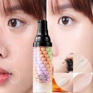 Sunscreen Isolation Cream,Tri-Color Rainbow Isolation Cream 彩虹隔離霜 Vegan Face Cream Brighten and reju