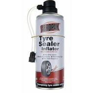 AEROPAK Tyre Sealaer Inflator Emergency Tyre Puncture Sealant Inflator Alat Kecemasan Tampal Tayar B