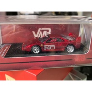 VMB++ Ferrari F40+Metal Red+Flannel Base 1: 64++ Brand New Unopened, No. 490/499
