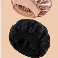 Mulberry Silk Sleep Cap, Satin Hair Wrap, Soft Elastic Waist Mulberry Silk Pajamas, Silk Hair Turban