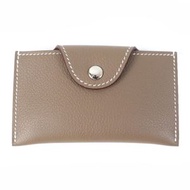 全新愛馬仕 Iliad Etoupe 顏色卡包，雙印章設計，含原廠盒，法國製造，女士款