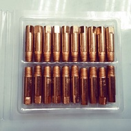 SHINSO 100% COPPER MB15 Contact Tip 0.8MM 1.0MM 1.2MM Mig Welding Torch CO2 WIRE MACHINE MATA
