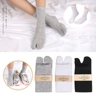 2Pairs Women/Men Unisex Sandal Flip Flop Split Two Toes Sock Separator Two Finger Socks Deodorant Br