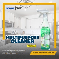 DESANS Multipurpose Cleaner Spray 500ml – All Purpose Kitchen & Fabric Cleaner | Pembersih Serbaguna