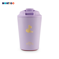 [Limited] Montigo Disney Princess Sense Coffee Cup Regular (340ml/12oz) - Durable Stainless Steel Le