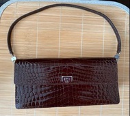 Kwanpen Crocodile Leather Handbag