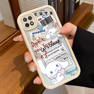 HP OPPO A15 A15s A35 Phone Case Softcase Phone Case Like a small rabbit Silicone Mirror Beautiful Ph