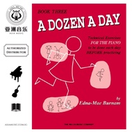 AUTHORIZED DISTRIBUTOR - HAL LEONARD - A DOZEN A DAY BOOK 3