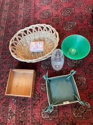 收納盒 收納籃 收納碗 花瓶等 Storage basket