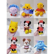 Preloved plush/ soft toy D27 Winnie the Pooh Minnie Mouse James P. Sullivan (Sulley) Eeyore