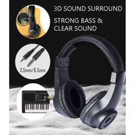 BOREHO High Quality Stereo Headphone Headset for Guitar Keyboard Digital Piano Electric Drum Music I