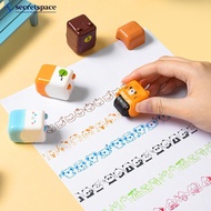 SECRETSPACE Cute Animals Cartoon Rolling Stamp DIY Graffiti Seal Handbook Journal Stationery Drawing