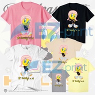 Holssi TWEETY X IU T-Shirt H.E.R WORLD TOUR 2024 SG THAI UAENA LEE JI EUN KPOP IDOL OUTFIT JAKAENA NOBAR TWINNING COUPLE