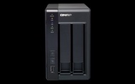 QNAP TS-219Pii with 2x4TB Iron wolf HDDs