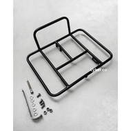 Ruck rack pizza front rack black stainless steel 304 handmade