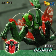 52TOYS BEASTBOX BB-28 REAPER Mecha Deformation Action Figure Portable Model