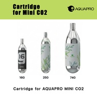 AquaPro CO2 Cartridge CO2 Tube Size 16g 4 Tubes For Mini CO2
