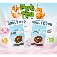 [COMBO] Cat food with topping PETQ D90 D90K - Grain food with dried chicken topping, chickenMeat Flo