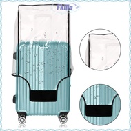 FKILLA Luggage Protector , Travel Transparent Baggage Cover, PVC Thicken Waterproof Suitcase Protect