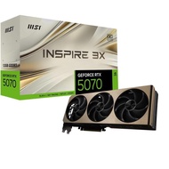 MSI｜エムエスアイ MSI GeForce RTX 5070 12G INSPIRE 3X OC /  PCI Express 5.0 グラフィックスボード 5070INSPIRE3XOC 返品種別