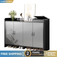 Shoe Cabinet Simple Large Capacity Multi Layer Shoe Rack Cabinet Home Gray 90cm Shoe Storage Cabinet
