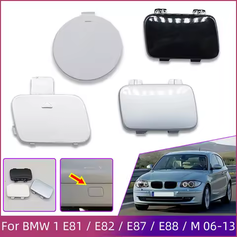 Auto Parts Front Bumper Towing Hook Cover For BMW 1 E81 E82 E87 E88 M 2006-2013 #51117201202 5111783