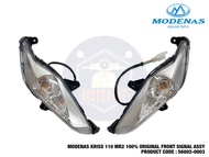 MODENAS KRISS 110 MR2 100% ORIGINAL FRONT SIGNAL ASSY SIGNAL LAMPU DEPAN TURNING WINKER 56002-0003