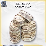 100% NEW PECI ROTAN GORONTALO PECI GUSDUR SONGKOK GUSDUR ROTAN PECI