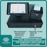 Paket Mesin Kasir Android POS Tablet/Tab Samsung 8 Inch 4/64 GB -