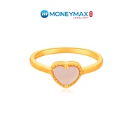 916 Gold Pearlescent Love Ring | MoneyMax Jewellery  | NR2421