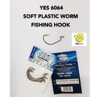 YES 6064 SOFT WORM LURE FISHING HOOK