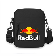 Ready Stock Red B-ull Energy Drink Unisex Crossbody Bag Small Shoulder Waist Bag, Brand Logo Design 