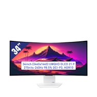 Màn hình LG 34GX90SA-W.ATV 34" (UWQHD 3440 x 1440/ OLED/ 240Hz/ 0.03 ms)