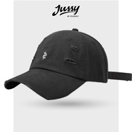 Mũ Lưỡi Trai Rách USD Jussy Official Vải Kaki Cotton Thoáng Mát Nhiều Màu Đẹp Có Khóa Thu To Nhỏ