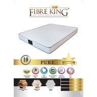 Fibre King 100% Full Coconut Fibre Mattress / Tilam Pure (4 Sizes)(1st Grade Fibre)(10 Years Warrant