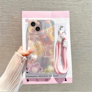 HP Flower Dazzle Premium Casing Vivo Y21D Y400 Y29 V60 Lite V50 V40 Y19S Pro 4G 5G Y11 V30 Pro Y15 Y