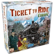 歐版鐵道任務  Ticket to Ride 桌遊 朋友聚會 卡牌遊戲