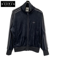 Adidas KQ5474 海軍藍 FB TT 絲絨運動上衣 XS [二手]