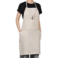 KEVIN&SASA CRAFTS Painting Apron for Men and Women, Professional for Acrylic, Oil and Watercolor Pai