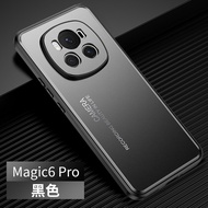 เคส Honor Magic 6 Pro สำหรับ Honor Magic 6 Pro【เคสโทรศัพท์มือถือ อลูมิเนียมอัลลอย TPU กันกระแทก】