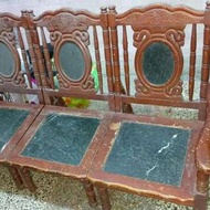 古董大理石實木椅子
