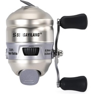 Reel Pancing Spincast Sougayilang, Saiz 30, Penggunaan Tangan Kanan atau Kiri, Nisbah Gear 3.9:1, Su