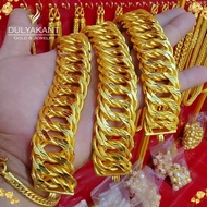 เลสข้อมือ ก้างปลาสองชั้น เศษทองคำแท้ หนัก 10 บาท ZR411 สร้อยข้อมือทอง เลสข้อมือ สร้อยทอง ทองเหมือนแท