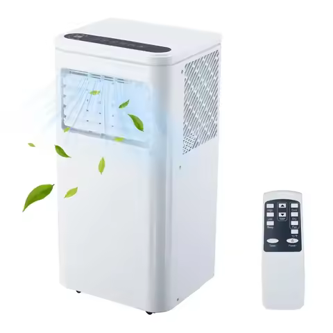 10000 BTU 3-in-1 Portable AC, Cools 450 Sq.Ft, Dehumidifier & Fan with Fast Quiet Cooling, Custom