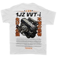 1jz Gte Vvti T-shirt / Engine Motor 6 Cylinder / Unisex / Car Enthusiast / Drifting Drag Jdm