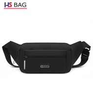 【MG】Beg Pinggang Lelaki Urban Simplicity Waist Bag Oxford Cloth Waterproof Expandable Lightweight Fa